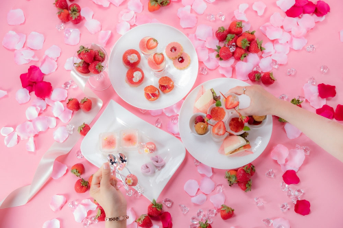 ラ・スイート神戸オーシャンズガーデン『Sweet Pink Strawberry Afternoon Tea』