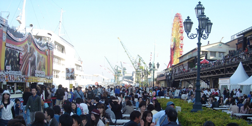 ビールのお祭り「神戸オクトーバーフェスト2014」　神戸ハーバーランド