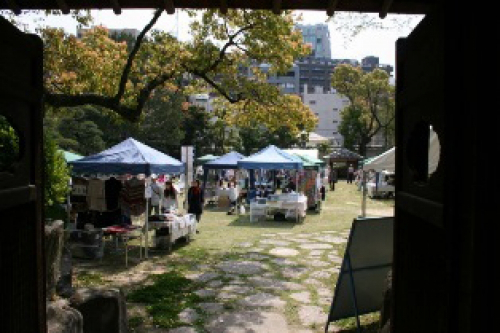 初秋の日本庭園で手づくり作品市を開催「第17回相楽市」　神戸市中央区