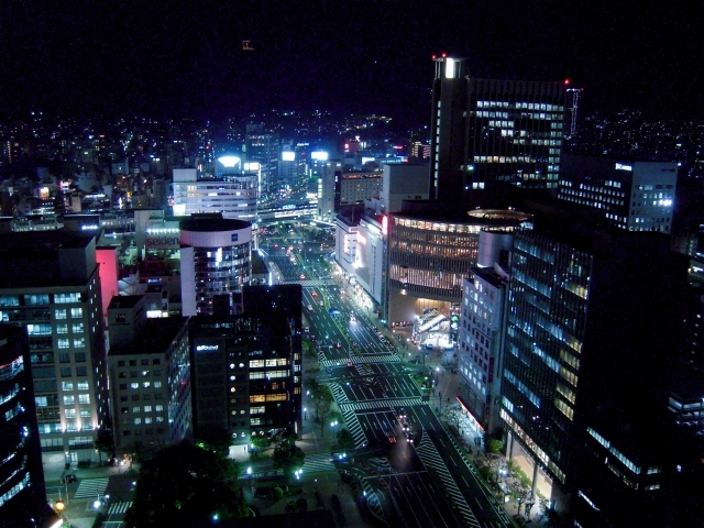 神戸市役所 夜景
