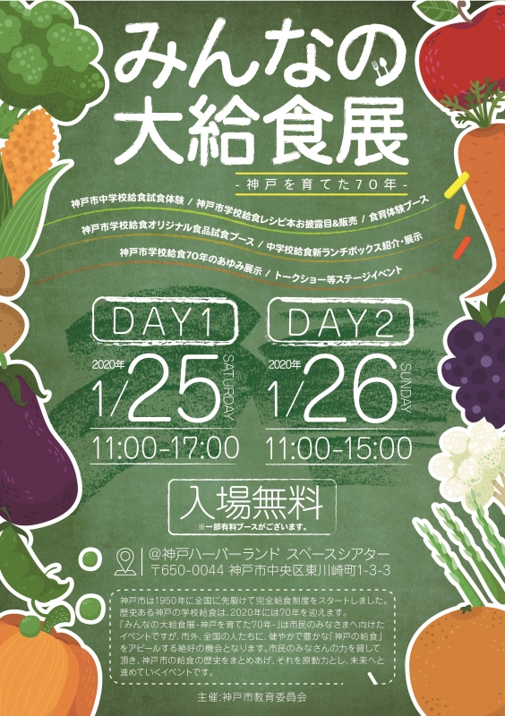 神戸ハーバーランドスペースシアター『みんなの大給食展-神戸を育てた70年-』　神戸市中央区 [画像]