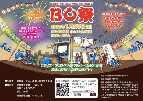 KIITO『BO祭～建築を好きになることが防災につながる～』　神戸市中央区