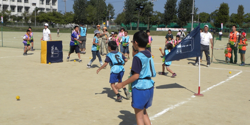 「体育の日のつどい　ニュースポーツフェスティバル」　伊丹市