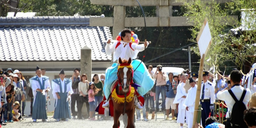 「神戸市北区の流鏑馬見学とスイートぽてと体験ツアー」