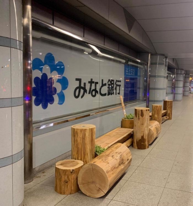【開催中止】谷上駅に「まるたベンチ」を常設設置、ワークショップも [画像]