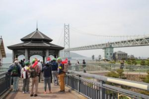 『観光ボランティアと歩く春の垂水観光ガイド』　神戸市垂水区