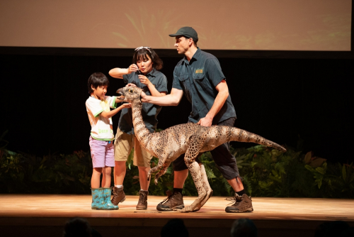 見て・触れて・学べる体験型ショー『恐竜どうぶつ園2020』神戸市中央区