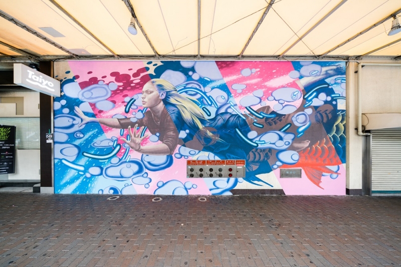 『Kobe Mural Art Project ～神戸市役所2号館のお別れのイベント～』　神戸市中央区 [画像]