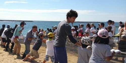 「須磨海岸で遊ぼう会」　神戸市須磨区