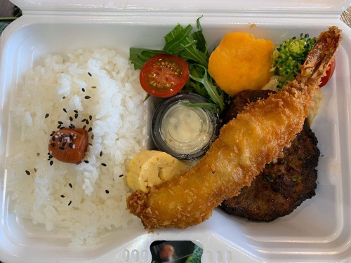 洋食店『K2』　ジュワっと滴り落ちる“超肉汁ハンバーグ”のお弁当　神戸市長田区