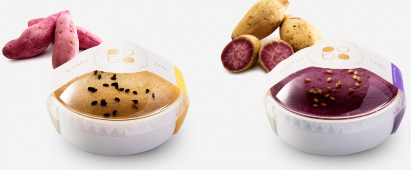 （左）蜜郎芋（右）紫芋　各367円（税込）