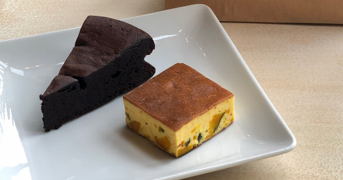 「cafe rail（カフェ レイル）」のチーズケーキやガトーショコラ