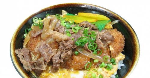 神戸市民懐かしの味！？カツ牛丼が人気の「味菜家（あじさいや）」