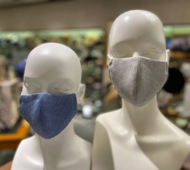 マキシン　夏用・神戸タータン柄の新作マスクを発売 [画像]