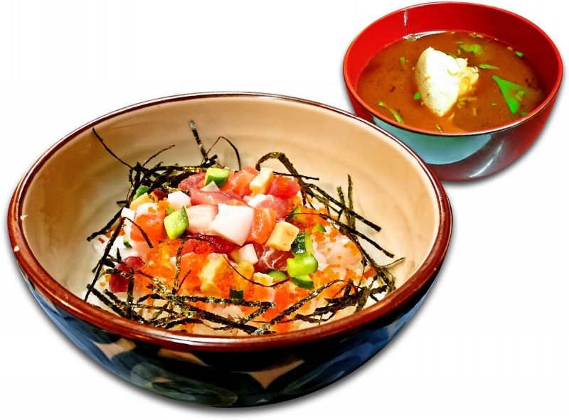 海鮮丼：KAISEN-DON　500円