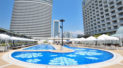 神戸ポートピアホテル　夏季限定プールをオープン