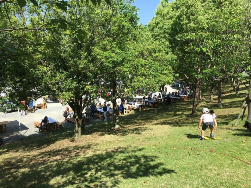 加古川ウェルネスパーク『ムサシ オープンデパート朝市』　加古川市