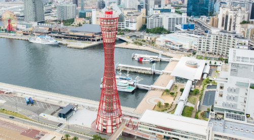 神戸ポートタワー　夏休みこども企画「お絵かきタワー」