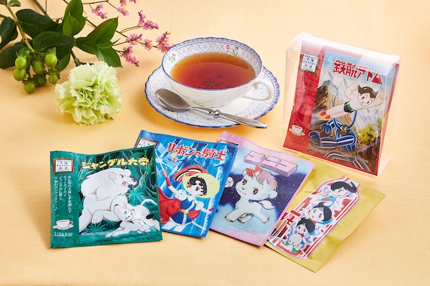 『手塚治虫キャラクター紅茶』1,058円（税込）　©Tezuka Production