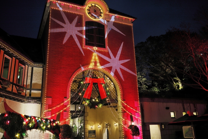 神戸布引ハーブ園／ロープウェイ『古城のクリスマス2020』神戸市中央区 [画像]
