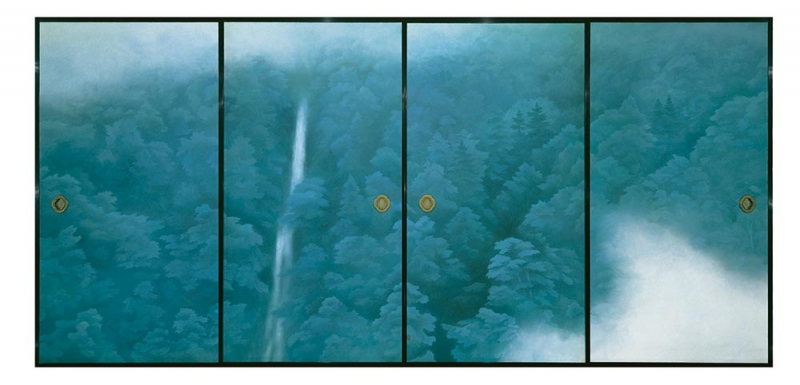 《唐招提寺御影堂障壁画 山雲》 （部分） 1975（昭和50）年 唐招提寺蔵