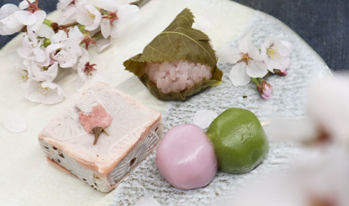 本髙砂屋で桜の和菓子をテイクアウトして「おうち花見」