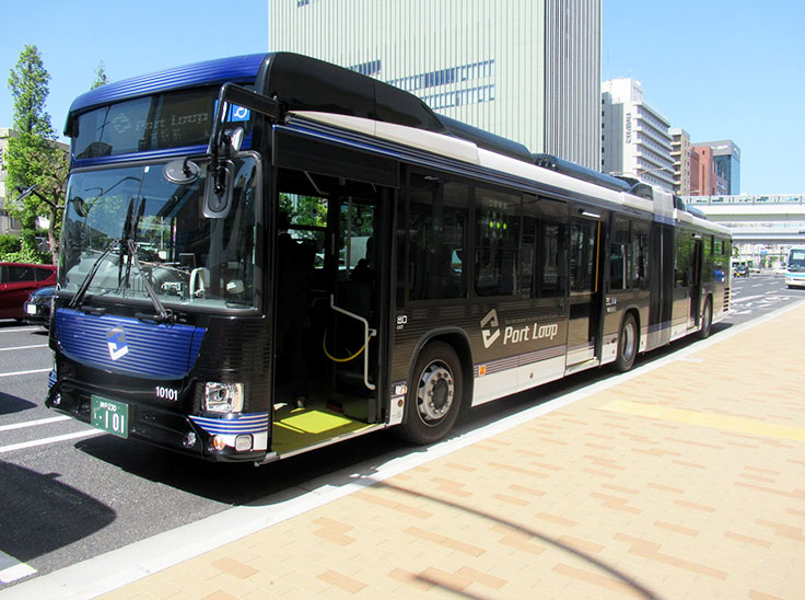 神姫バス　Port Loop（ポートループ）乗車レポ　神戸市中央区 [画像]