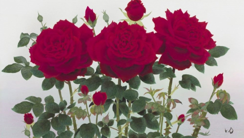 三木美術館『薔薇と四季を彩る花々』姫路市