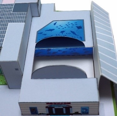 本館屋根を開けると「波の大水槽」が出現（写真提供：神戸市）