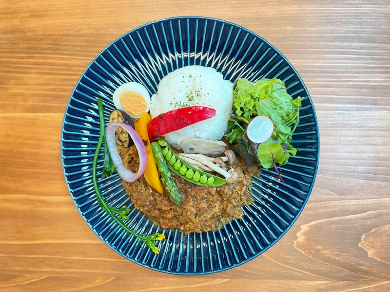 黒田庄牛と彩り野菜のスパイスカレー 1,000円