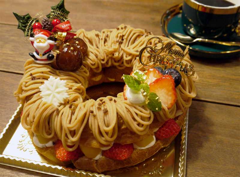 オリジナルクリスマスケーキ（5号）3,500円（税込）