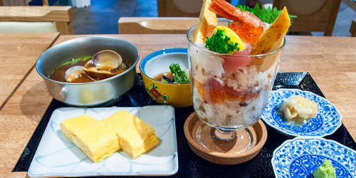 「SUSHI酒場リョウ」SUSHIパフェランチ 実食レポ　神戸市中央区