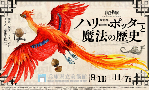 兵庫県立美術館　特別展『ハリー・ポッターと魔法の歴史』神戸市中央区