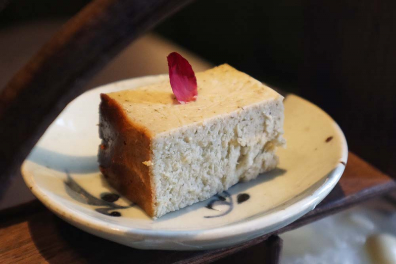 ジャスミン茶のチーズケーキ（まもなく中国三大紅茶のチーズケーキに変更）