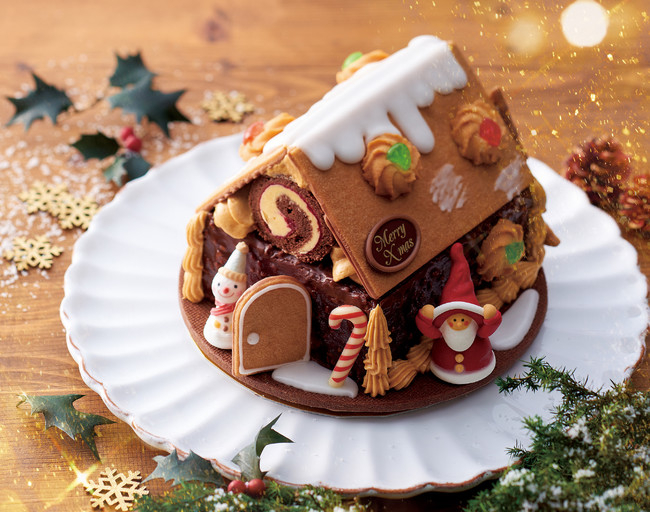 サンタのお菓子の家 直径17.5cm 6,264円（税込）