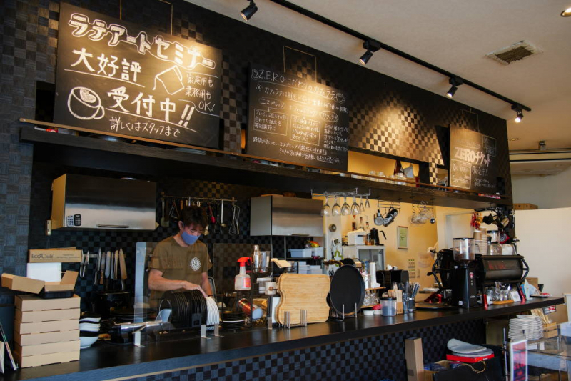 「LatteArt-Bar Z.E.R.O（ラテアートバルゼロ）」実食レポ　姫路市 [画像]