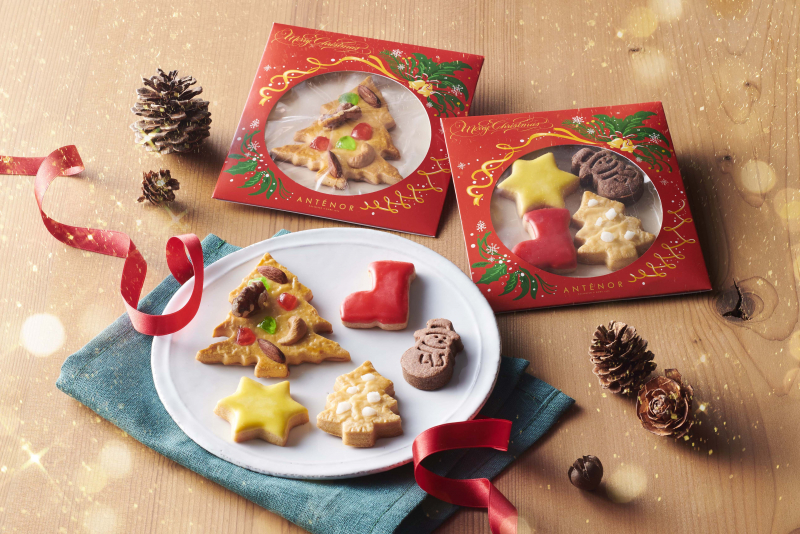 ツリークッキー（左）とクリスマスクッキー（右）
ツリークッキー／573円
クリスマスクッキー4個入／778円
※どちらもオンラインショップでの取り扱いはありません
