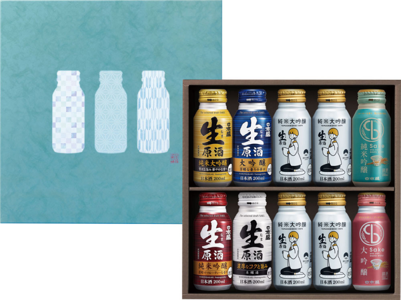 日本盛×BEAMSJAPANコラボボトル缶 飲み比べセット　4,180円（税込・送料無料）