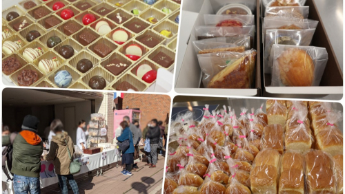 神戸国際調理製菓専門学校の学生が作るスイーツ・パンのセット販売　神戸市中央区