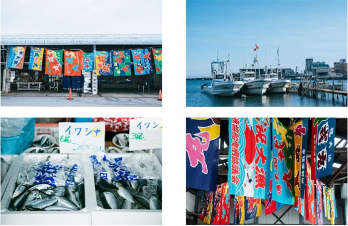 駒ヶ林漁港横倉庫　マーケット「海と、魚と、」神戸市長田区 [画像]