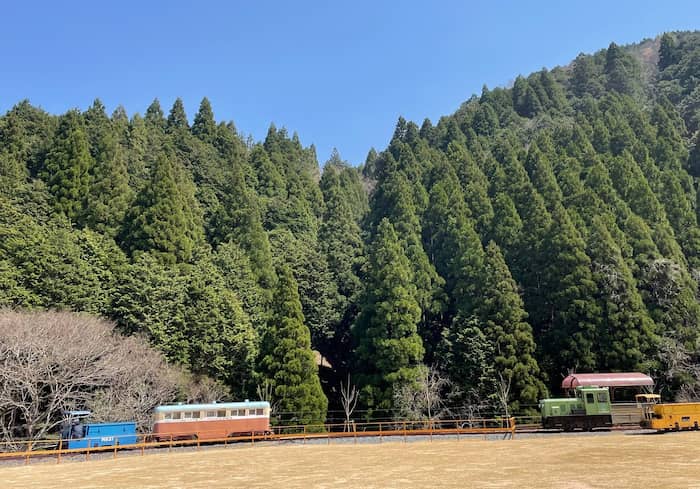 一円電車と風景