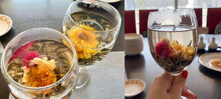 「オーバーザレインボー」「マリーゴールド」という名前から素敵な中国茶