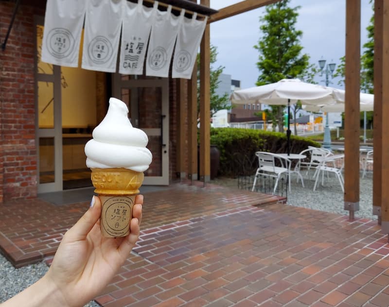 淡路島牛乳を使ったソフトクリーム（500円）