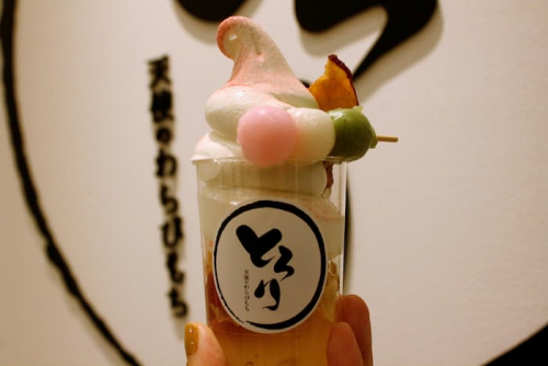 『とろり天使のわらびもち～芦屋アイス～』オープン　実食レポ　神戸市東灘区