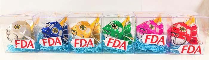 FDA特別賞　カラー飛行機金魚ねぷた（りんご娘サイン入りブロマイド付き）※画像はイメージ