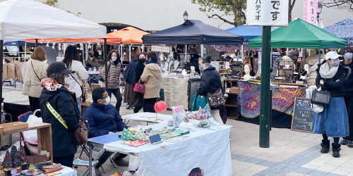 名谷駅前広場「百貨創作祭クラフトフェスタ」神戸市須磨区