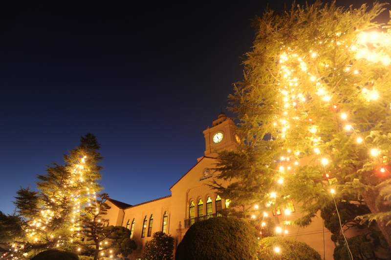 関学キャンパスでクリスマスライトアップ実施　西宮市 [画像]