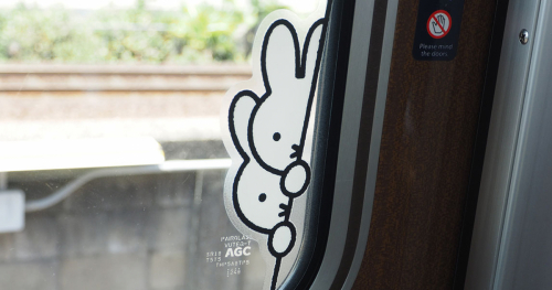写真いっぱい！ミッフィー×阪急電車のコラボ列車「ミッフィー号」を見てきました