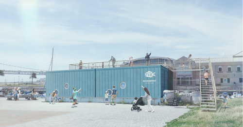 マリンピア神戸に体験型教育施設「KAIKENの釣り堀」オープン　神戸市垂水区