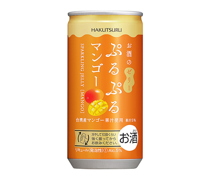 「白鶴 ぷるぷるマンゴー 190ml」142円（税別）